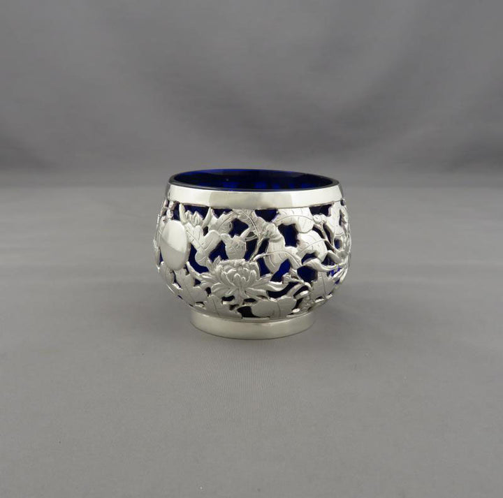 Chinese Export Silver Sauce Dishes - JH Tee Antiques