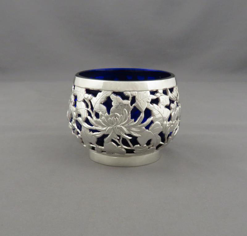 Chinese Export Silver Sauce Dishes - JH Tee Antiques