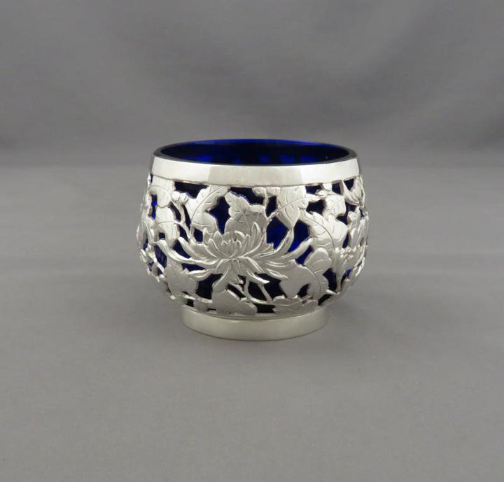 Chinese Export Silver Sauce Dishes - JH Tee Antiques