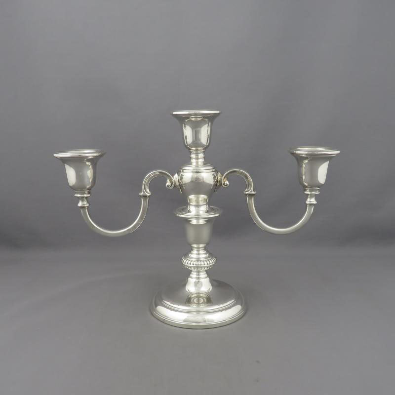 Pair of Birks Sterling Silver Candelabra - JH Tee Antiques