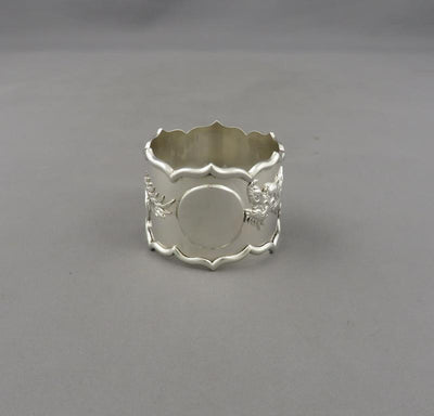 Chinese Export Silver Napkin Ring - JH Tee Antiques