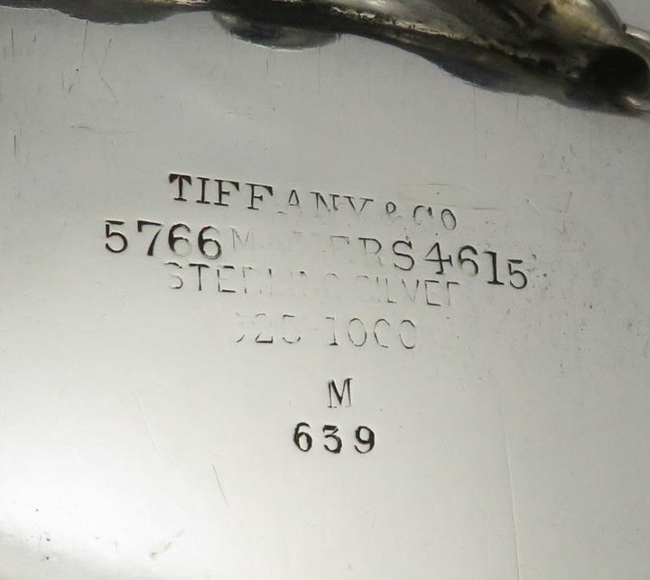 Tiffany Sterling Silver Salver - JH Tee Antiques