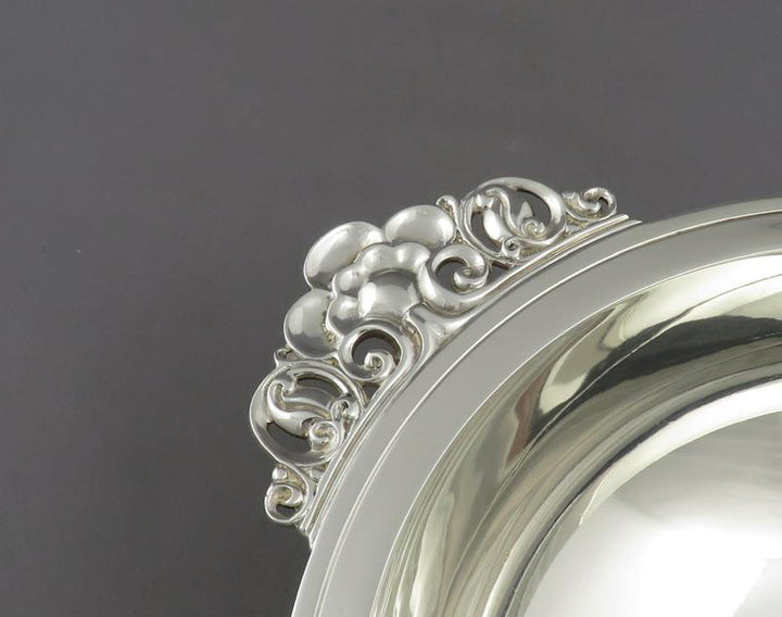 Tiffany Sterling Silver Serving Bowl - JH Tee Antiques