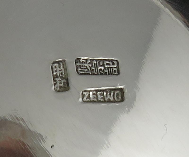 Chinese Export Silver Basket - JH Tee Antiques