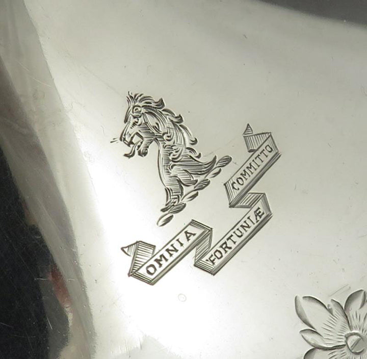 American Sterling Silver Vase - JH Tee Antiques