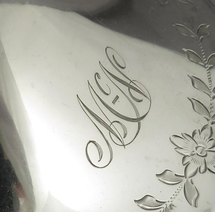American Sterling Silver Vase - JH Tee Antiques