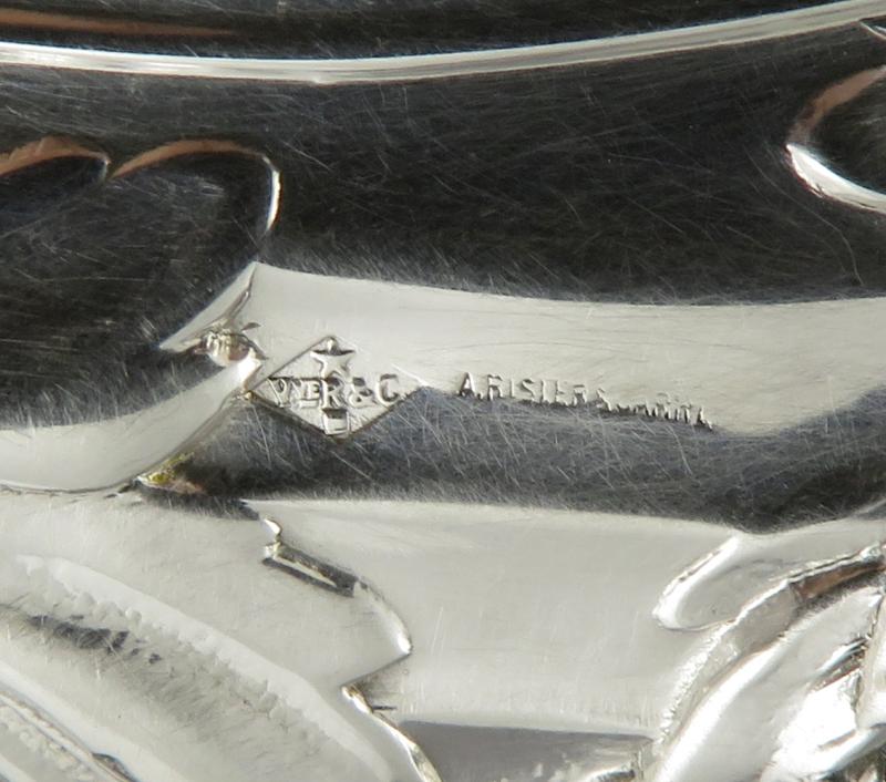French Silver Claret Jug - JH Tee Antiques