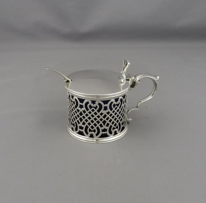 William IV Silver Mustard Pot - JH Tee Antiques