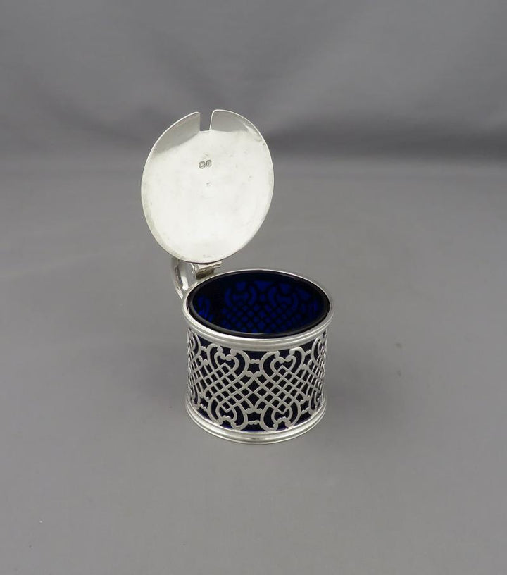 William IV Silver Mustard Pot - JH Tee Antiques