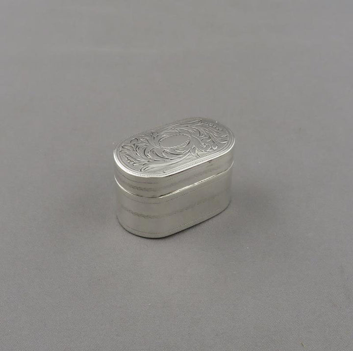 William IV Silver Nutmeg Grater - JH Tee Antiques
