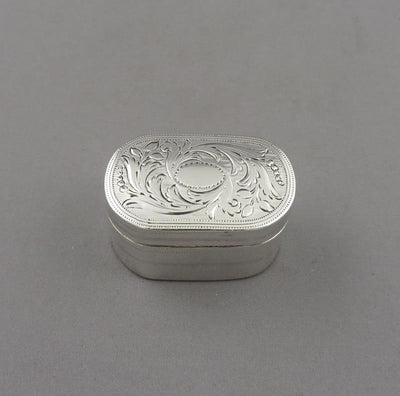 William IV Silver Nutmeg Grater - JH Tee Antiques