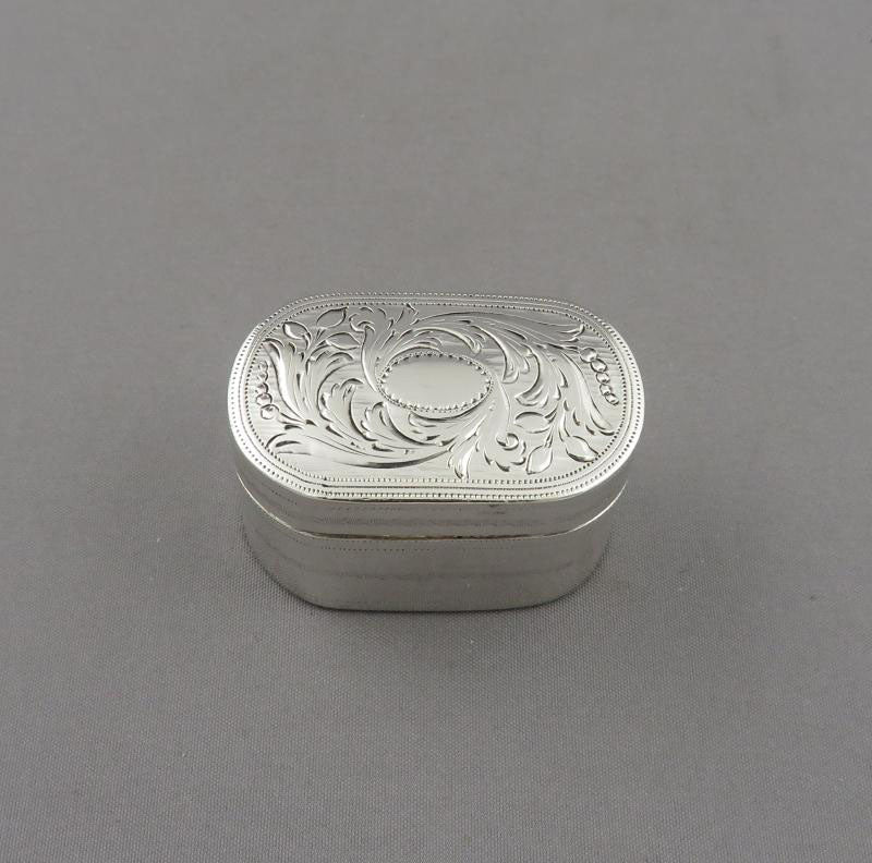 William IV Silver Nutmeg Grater - JH Tee Antiques