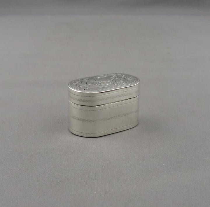 William IV Silver Nutmeg Grater - JH Tee Antiques