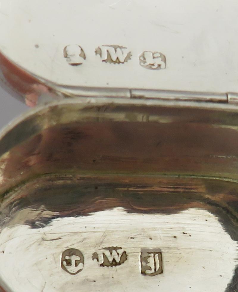 William IV Silver Nutmeg Grater - JH Tee Antiques
