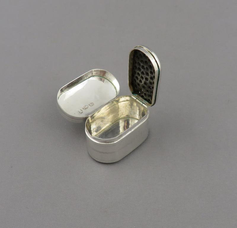William IV Silver Nutmeg Grater - JH Tee Antiques