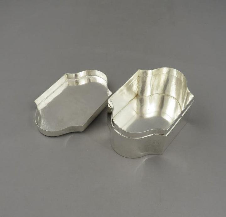 Chinese Export Silver Box - JH Tee Antiques