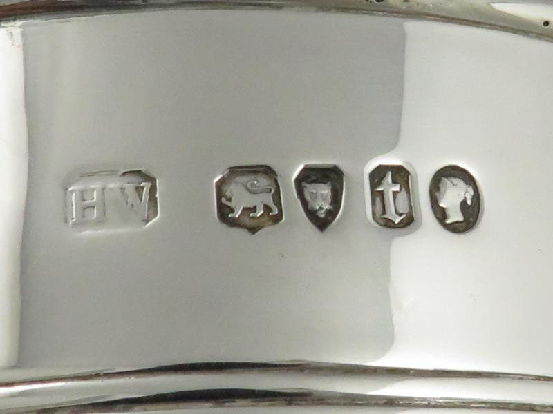 Victorian Sterling Silver Pint Mug - JH Tee Antiques