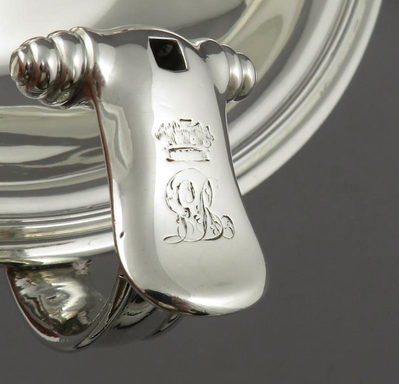 William IV Sterling Silver Chamberstick - JH Tee Antiques