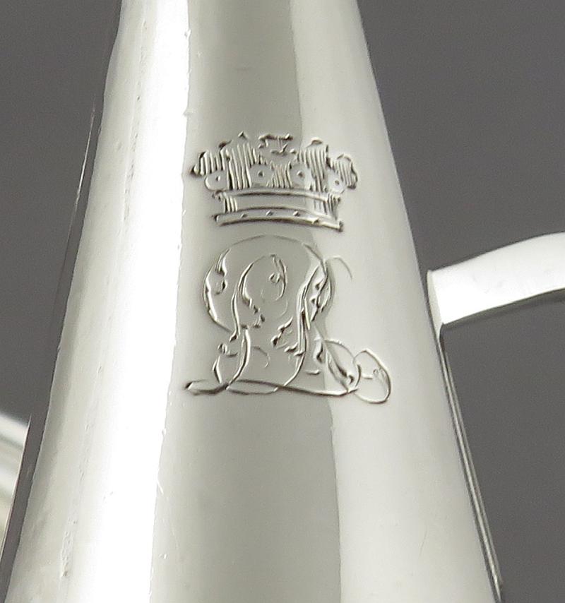 William IV Sterling Silver Chamberstick - JH Tee Antiques