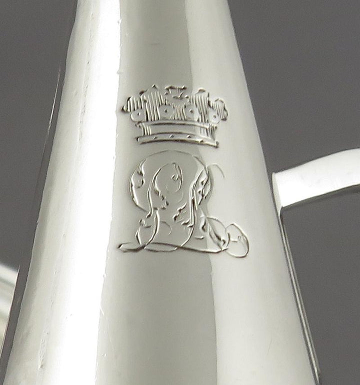 William IV Sterling Silver Chamberstick - JH Tee Antiques