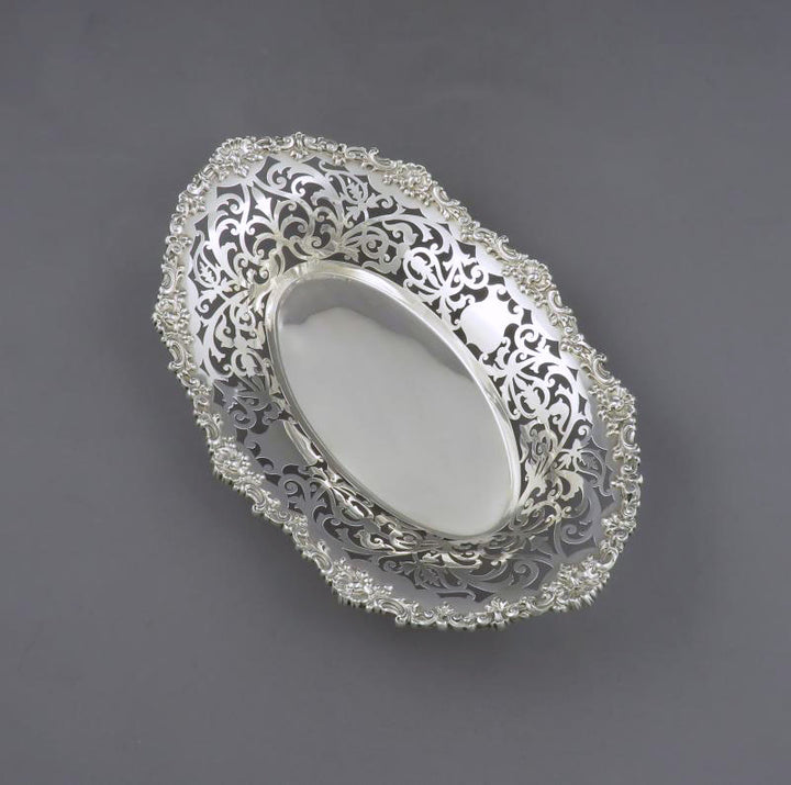 Birks Sterling Silver Bread Dish - JH Tee Antiques
