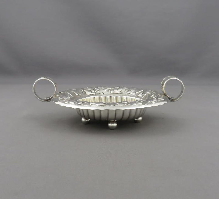 Pair of American Silver Bon Bon Dishes - JH Tee Antiques