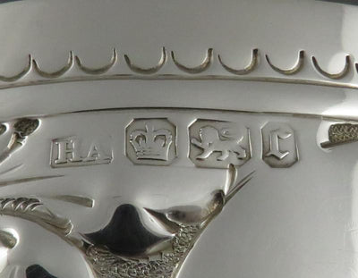 Victorian Sterling Silver Trophy Cup - JH Tee Antiques