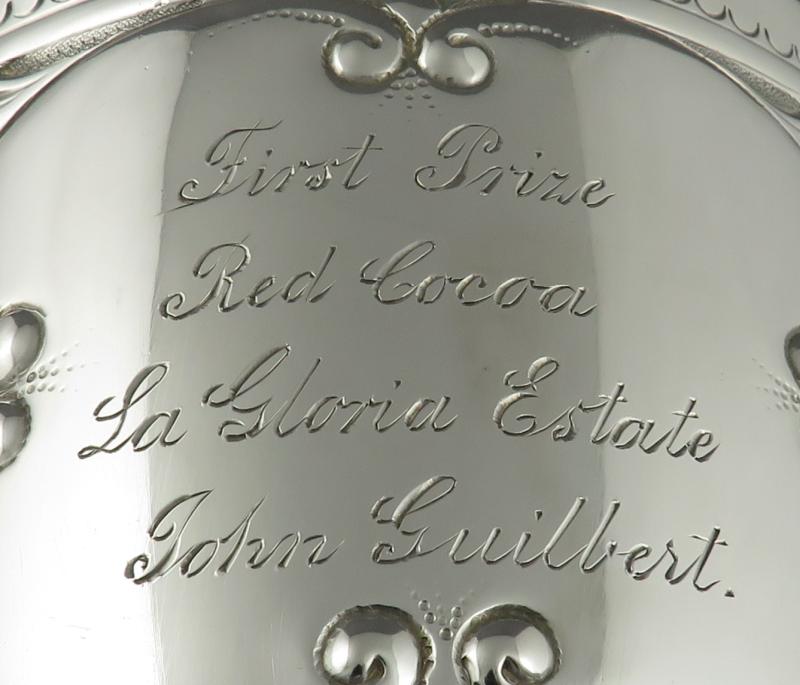 Victorian Sterling Silver Trophy Cup - JH Tee Antiques
