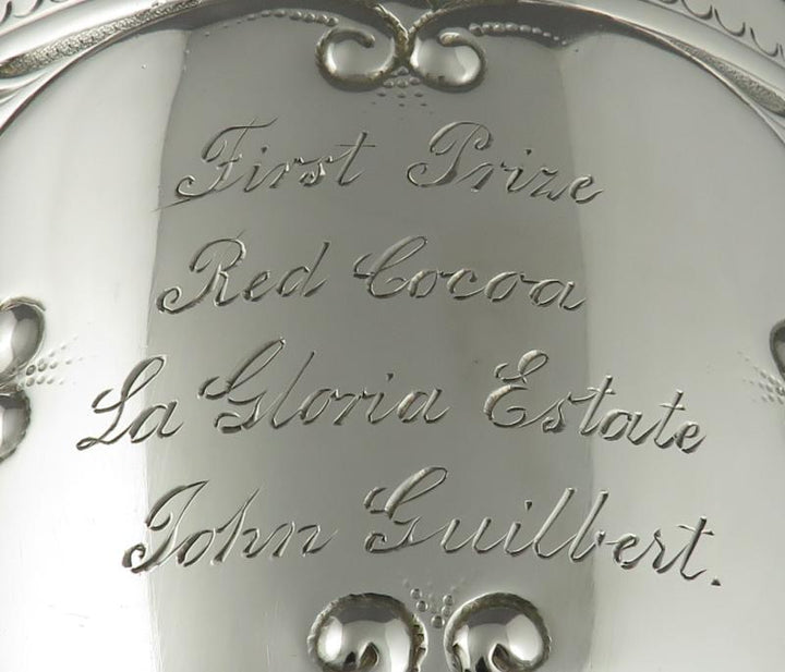 Victorian Sterling Silver Trophy Cup - JH Tee Antiques