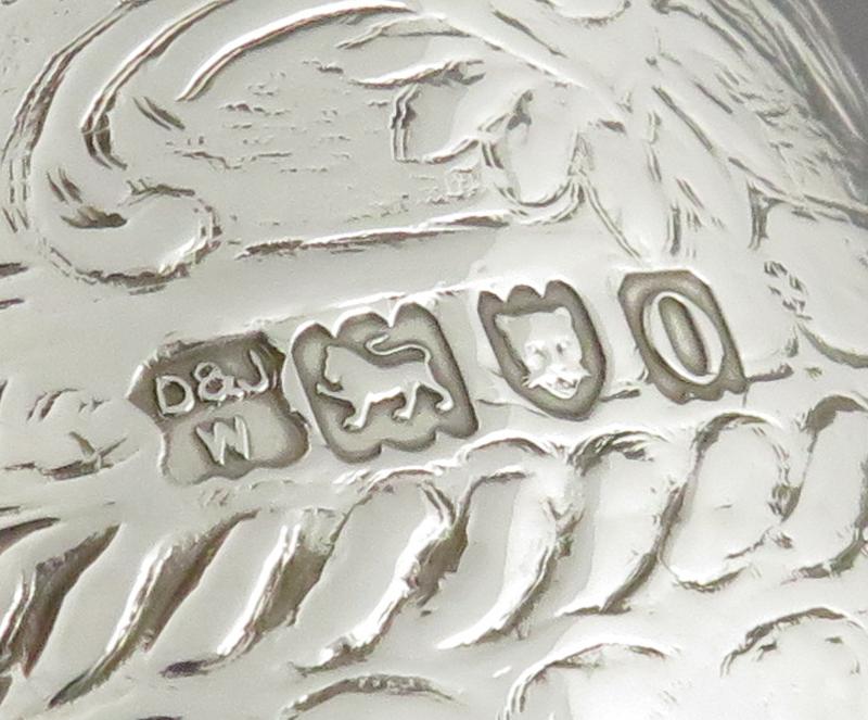 Edwardian Silver Wager Cup - JH Tee Antiques