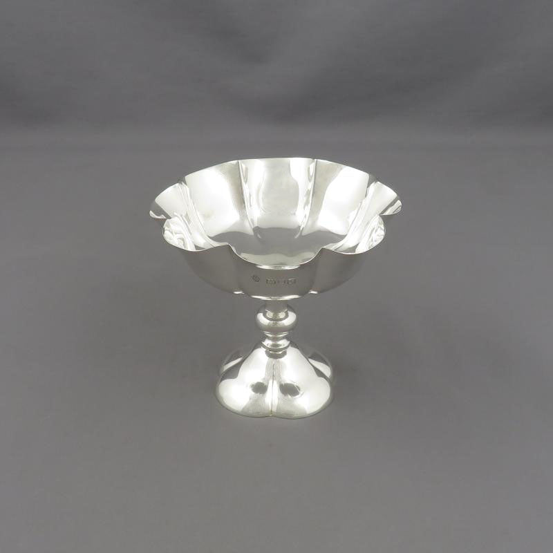 English Silver Bon Bon Dish - JH Tee Antiques