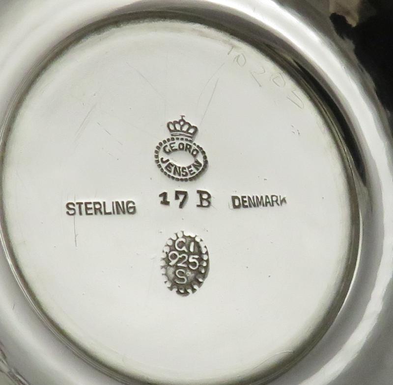 Georg Jensen Silver Bowl 17B - JH Tee Antiques