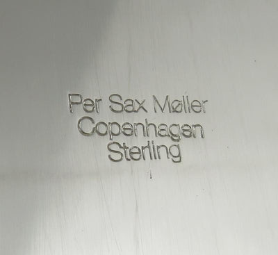 Per Sax Møller Silver Enamel Box - JH Tee Antiques