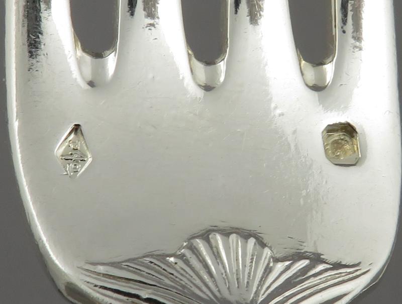 French 950 Silver Flatware Set - JH Tee Antiques