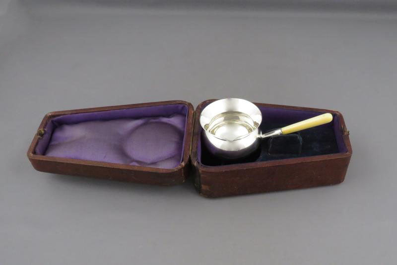 Victorian Silver Brandy Warmer - JH Tee Antiques