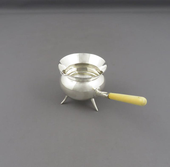 Victorian Silver Brandy Warmer - JH Tee Antiques