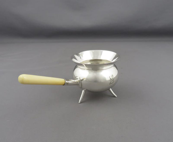 Victorian Silver Brandy Warmer - JH Tee Antiques