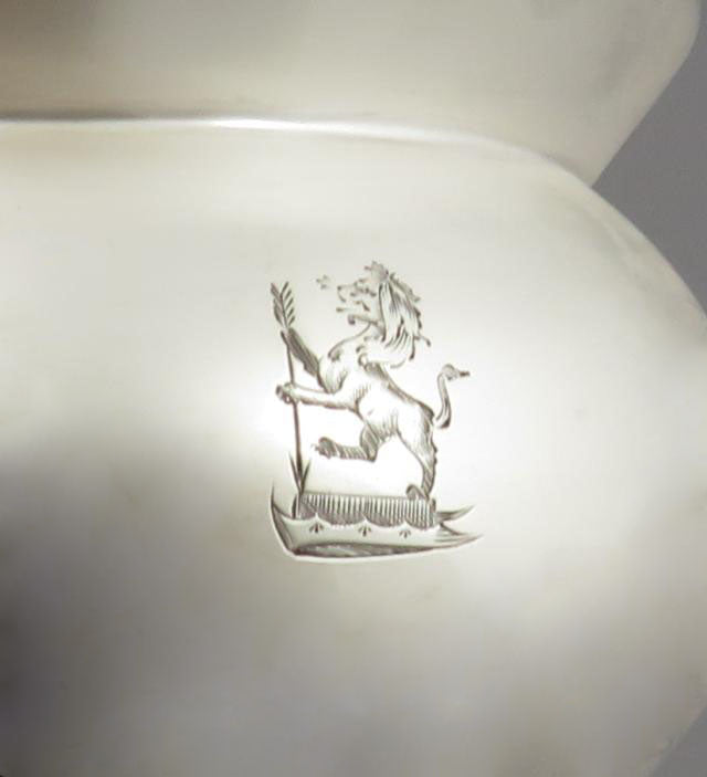 Victorian Silver Brandy Warmer - JH Tee Antiques