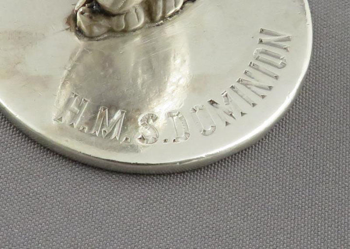 Sampson Mordan Silver Place Card Holder - JH Tee Antiques