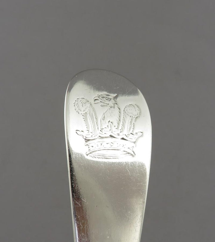 Hester Bateman Silver Stuffing Spoon - JH Tee Antiques