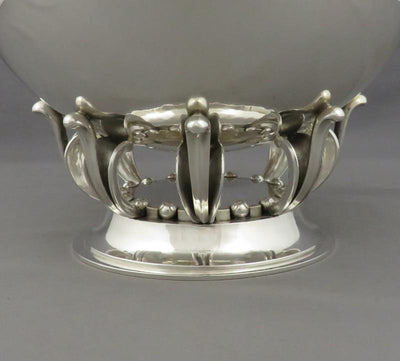 Georg Jensen Silver Bowl #584B - JH Tee Antiques