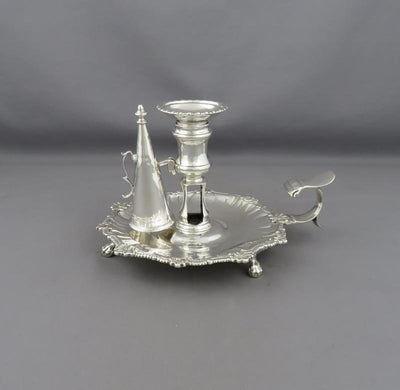 George III Sterling Silver Chamberstick