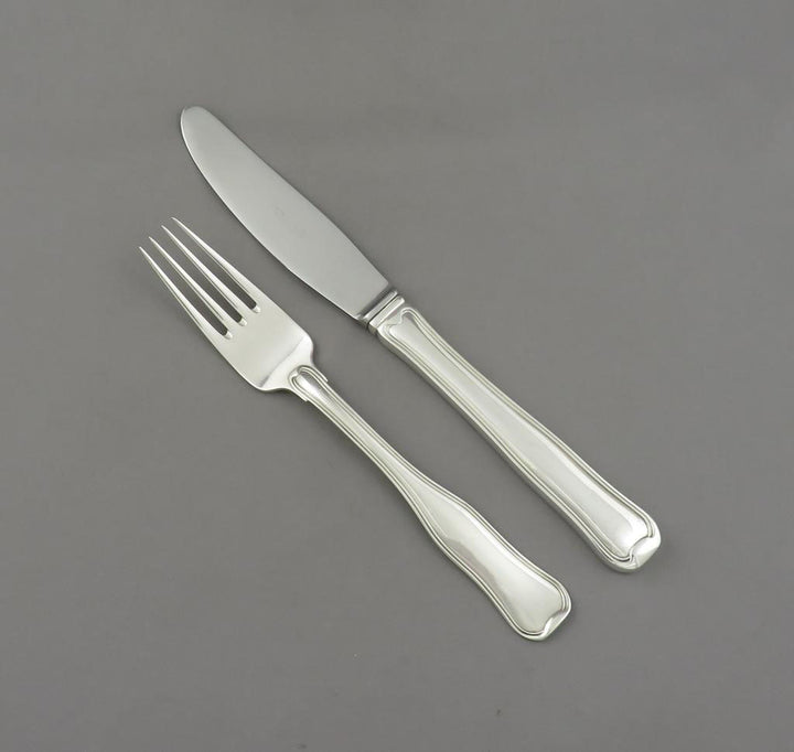 Georg Jensen Old Danish Pattern Flatware Set for 8 - JH Tee Antiques