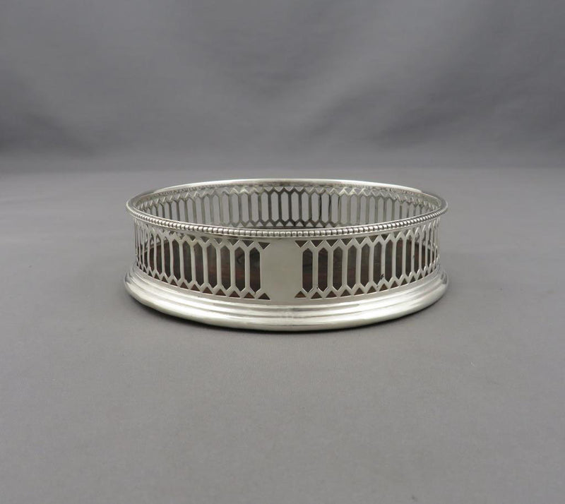George III Sterling Silver Wine Coasters