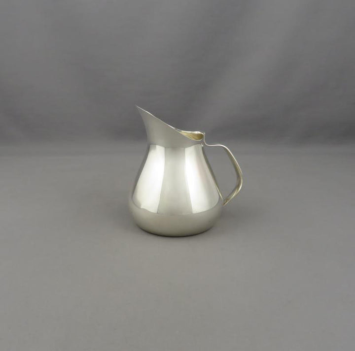 Danish Sterling Silver Tea Set - JH Tee Antiques