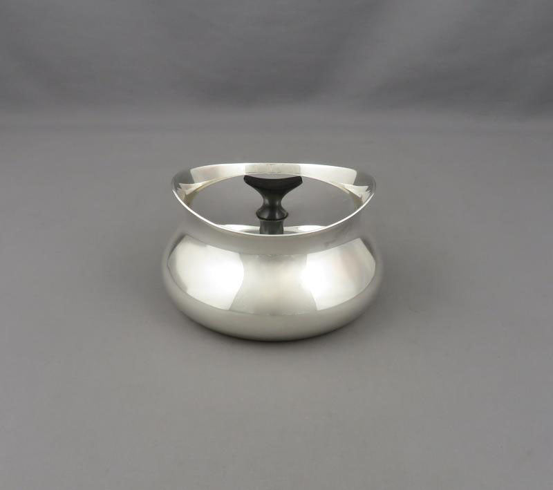 Danish Sterling Silver Tea Set - JH Tee Antiques