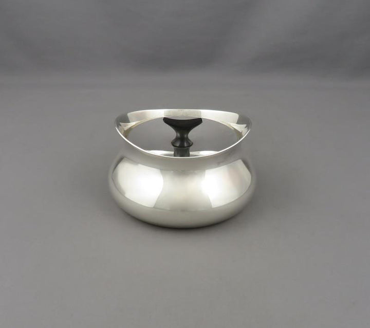 Danish Sterling Silver Tea Set - JH Tee Antiques