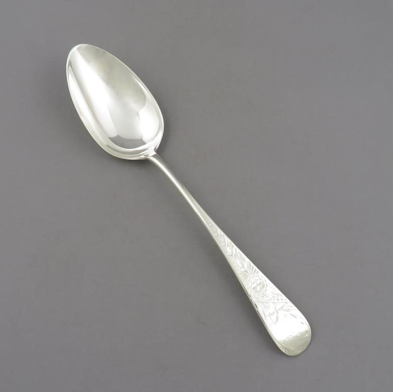 Robert Hendery Silver Tablespoons - JH Tee Antiques
