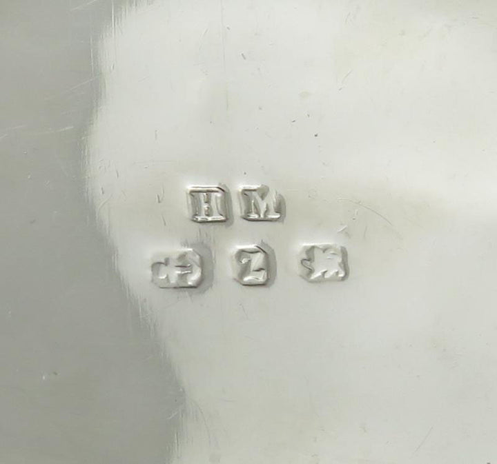 Victorian Sterling Silver Trinket Box - JH Tee Antiques