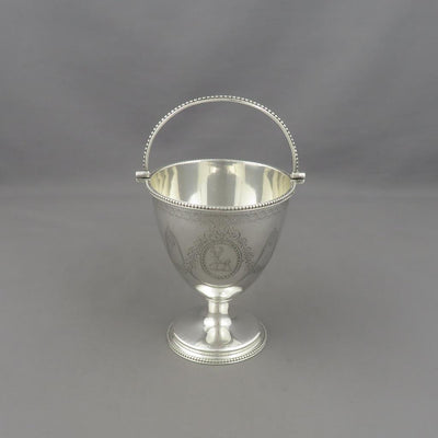 George III Sterling Silver Sugar Basket